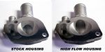 HESALTH Hi Flow Thermostat Housing For the Aluminum Head #HESALTH