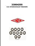 33004255 Intake/Exhaust Manifold Washers