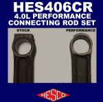 4.0L Performance Connecting Rod Set #HES406CR