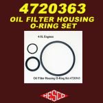 Oil Filter Housing O-ring Set #4720363