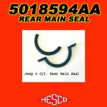 2000-UP 4.0L Rear Main Seal #5018594AA