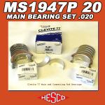 .020 4.0L Main Bearing Set #MS1947 20